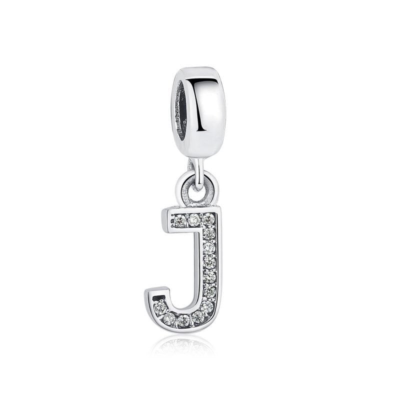 PCHARM4054$J LETRA J PANDORA PLATA 9.25