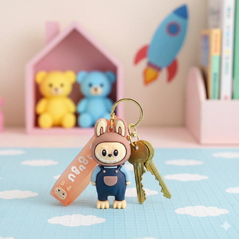 LLAVEROS DE LABUBU, 6 ESTILOS DISPONIBLES