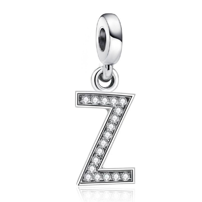 PCHARM4066$Z LETRA Z PANDORA PLATA 9.25