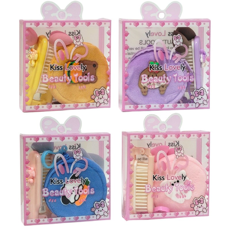 SET DE CUIDADO PERSONAL Y BELLEZA FACIAL 7PCS KISS LOVELY