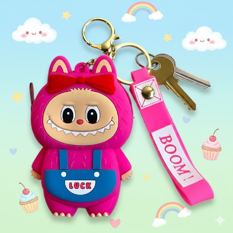 LLAVEROS DE LABUBU, 5 ESTILOS DISPONIBLES