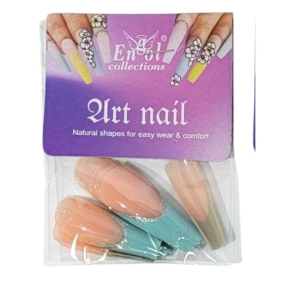 UÑAS POSTIZAS PARA UN SOLO USO ENGOL COLLECTIONS 12 UÑAS CADA SOBRE