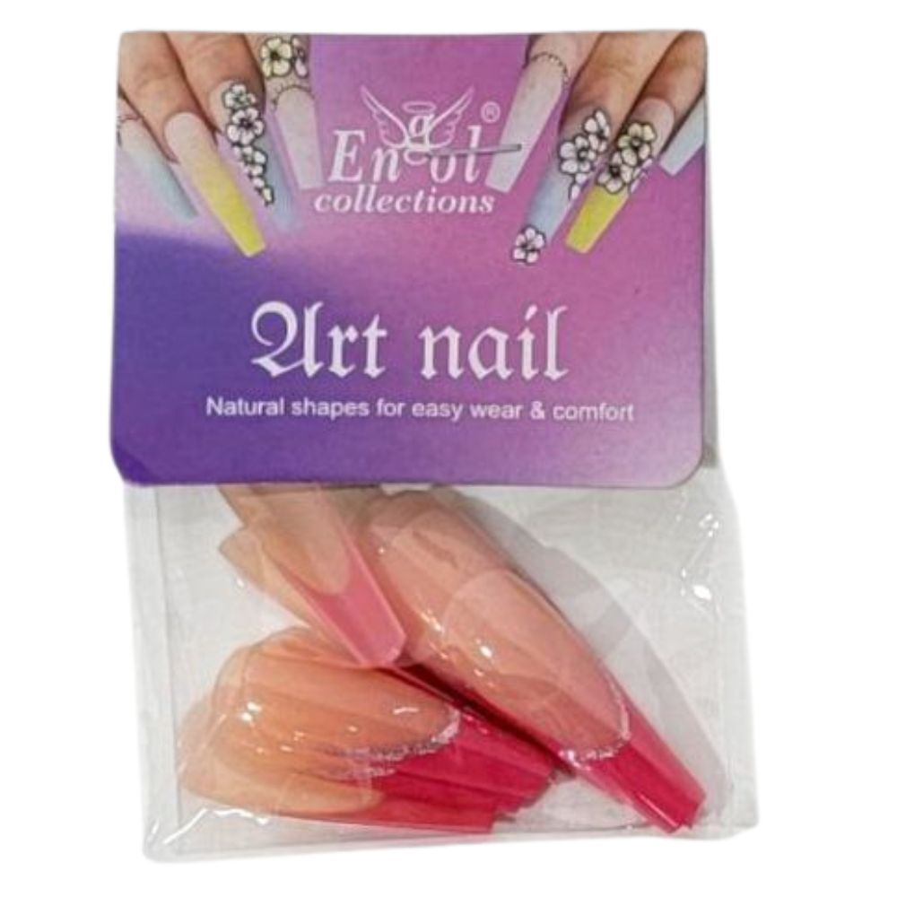 UÑAS POSTIZAS PARA UN SOLO USO ENGOL COLLECTIONS 12 UÑAS CADA SOBRE