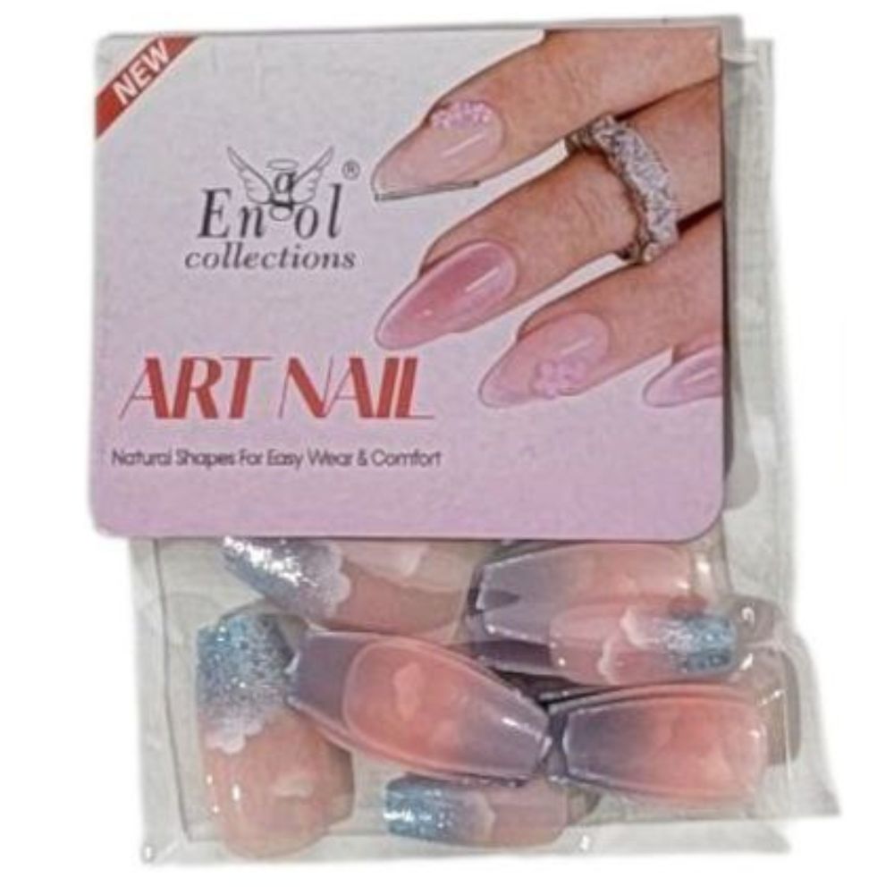 UÑAS POSTIZAS PARA UN SOLO USO 12 UÑAS CADA SOBRE