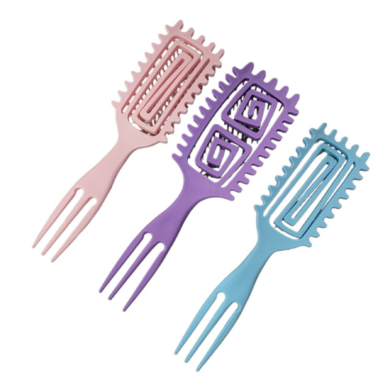 CEPILLO PARA EL CABELLO DESENREDANTE, DEFINIDOR DE RIZOS, 3 COLORES STAY BEAUTIFUL