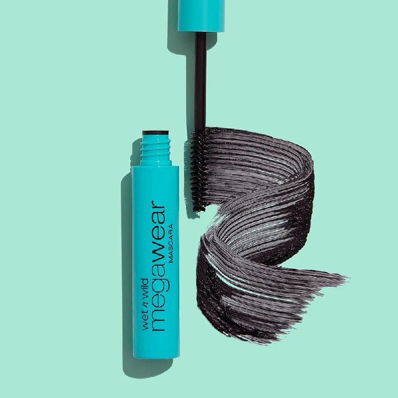 MASCARA PARA PESTAÑAS MEGAWEAR AYUDA A REALIZAR EL VOLUMEN Y AÑADE COLOR ORIGINAL WET N WILD C136 VERY BLACK 7ML