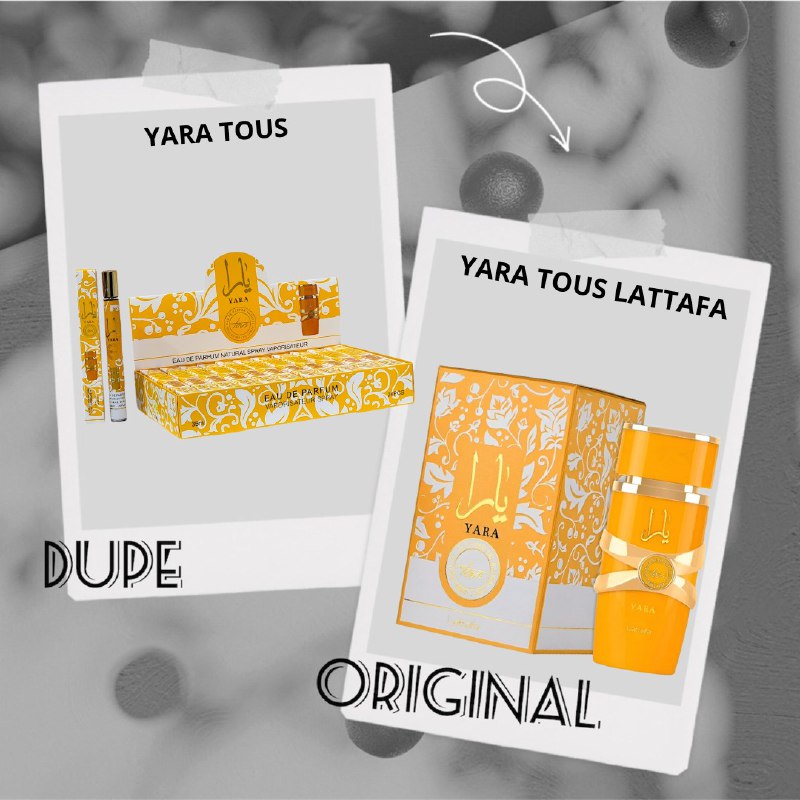 PERFUME EN TUBO PARA DAMA YARA TOUS EDP 35ML (M) (AROMA SIMILAR LATTAFA YARA TOUS)