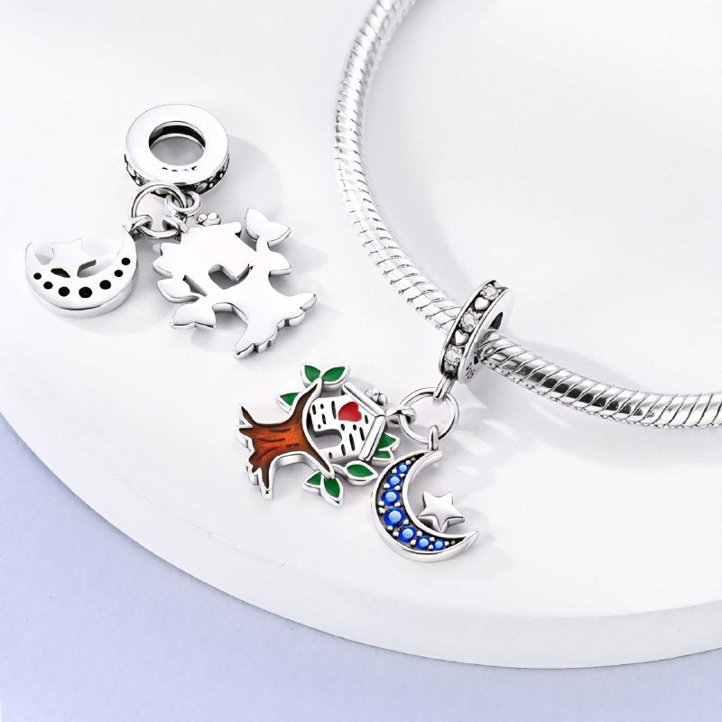 PCHARM3141 FORMA LUNA Y CASA DEL ARBOL