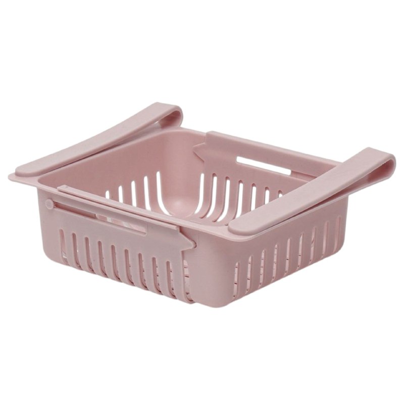 ORGANIZADOR RECIPIENTE EXTENSIBLE DE ALIMENTOS PARA REFRIGERADOR, 7 COLORES