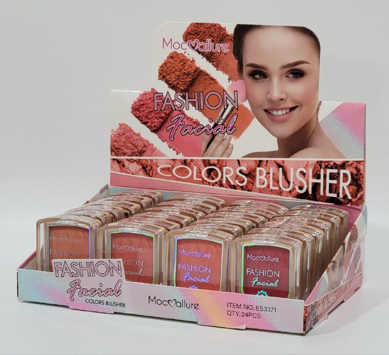 BLUSH RUBOR MOC ALLURE FASHION FACIAL BLUSH 6 TONOS 3G