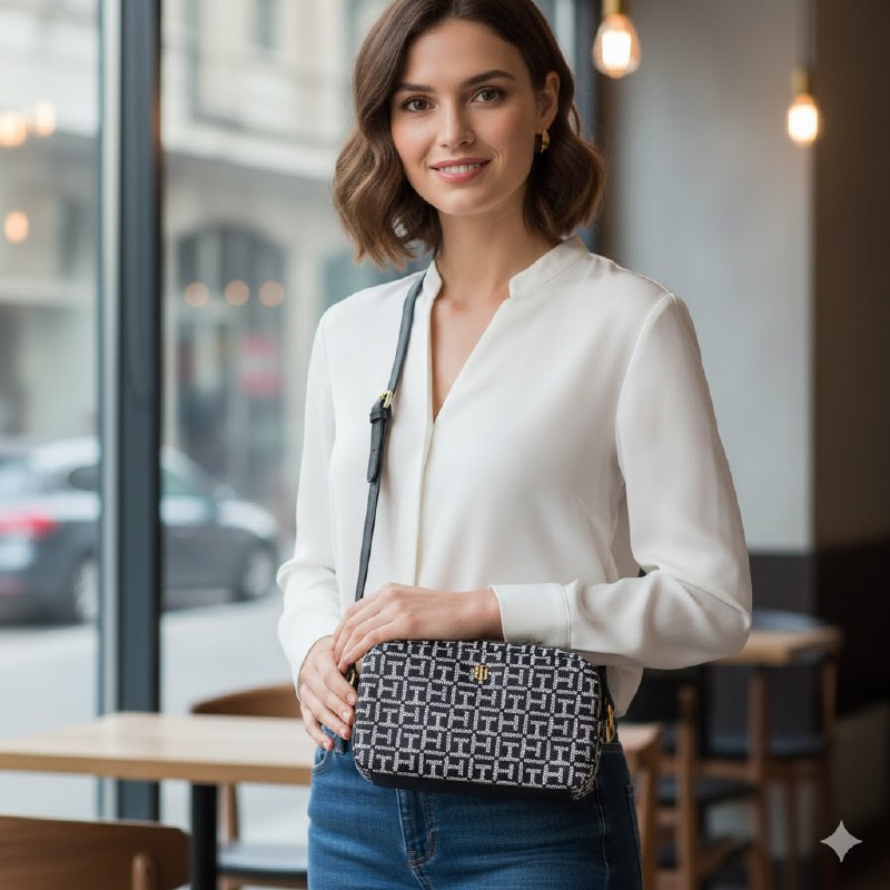 SET MENSAJERA ORIGINAL TOMMY HILFIGER