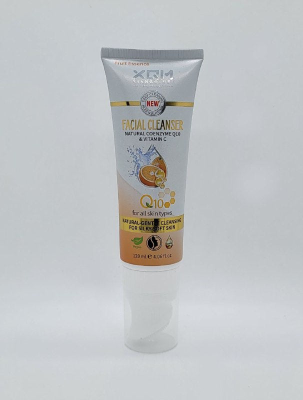 LIMPIADOR FACIAL EN ESPUMA VITAMINA C Q10 PIEL MIXTA XQM XIANGQIMEI 120ML