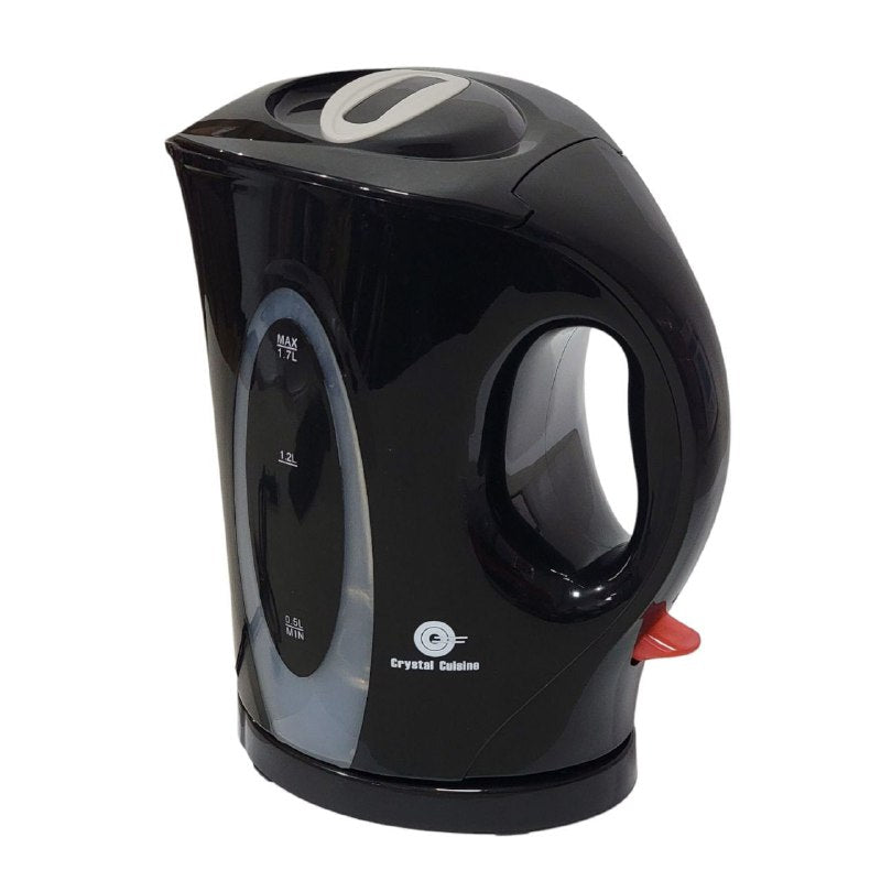 MAQUINA HERVIDORA DE AGUA ELECTRICA, ESTILO ELEGANTE, CAPACIDAD 1.7L, POTENCIA 1000W, CALENTAMIENTO RAPIDO, INDICADOR LUMINOSO CRYSTAL CUISINE
