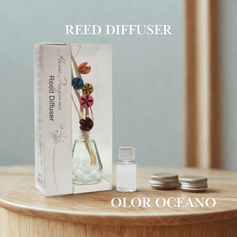 AMBIENTADOR AROMATIZANTE DIFUSOR DE VARILLAS PARA EL HOGAR DE AROMA CONTINUO SIN HUMO NI GOTEO, 4 AROMAS REED DIFFUSER