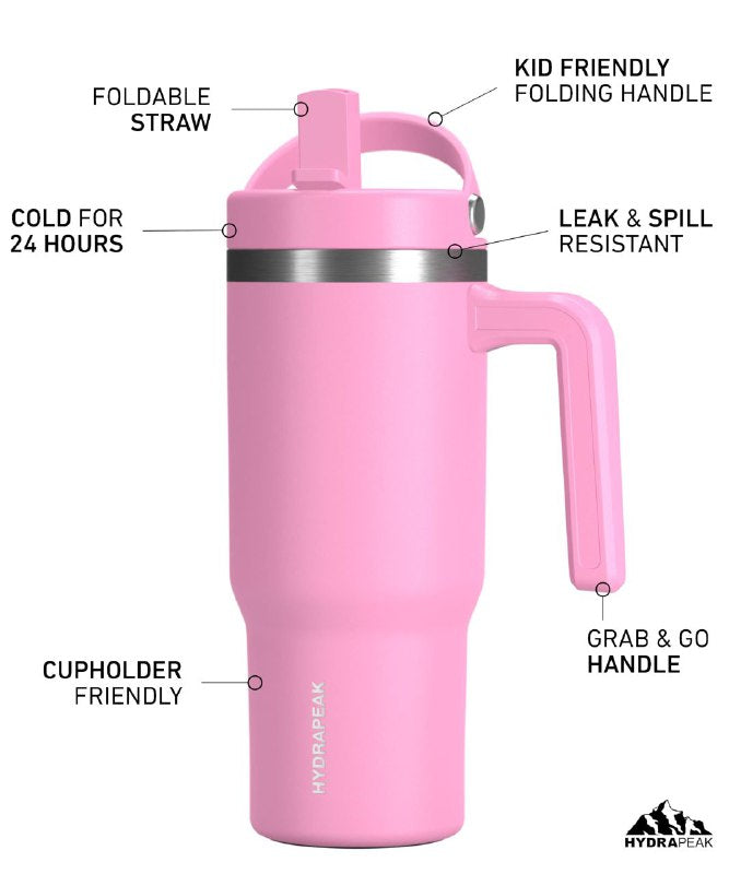 VASO ORIGINAL TERMINCO DE ACERO INOXIDABLE CON ASA HYDRAPEAK KIDS 18OZ