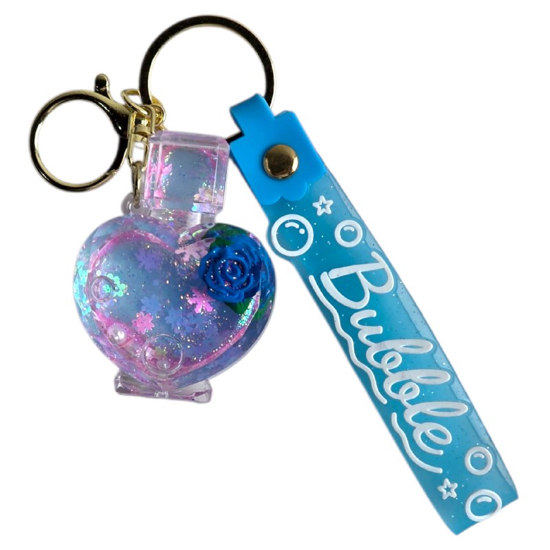 LLAVEROS DE ARENA MOVEDIZA LIQUIDA, 6 ESTILOS DISPONIBLES