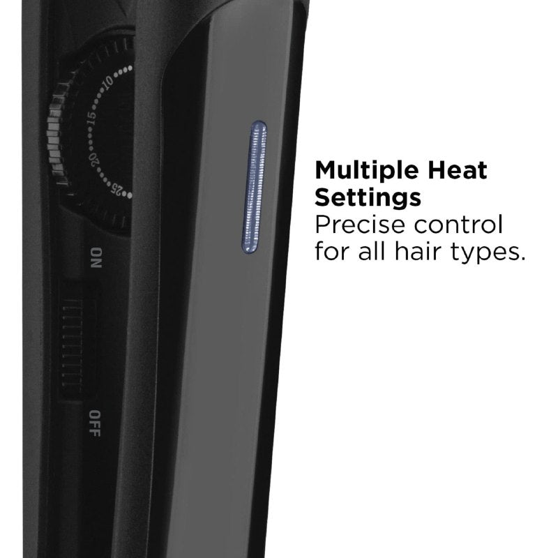 PLANCHA PARA EL CABELLO, SUAVE Y RECTO, PLACAS DE AGARRE DE 2", RESULTADOS RAPIDOS PARA PEINADOS SUAVES, MULTIPLES CONFIGURACIONES DE CALOR, INTERRUPTOR DE BLOQUEO REVLON