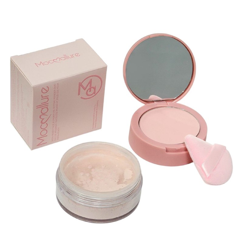 FIJADOR DE MAQUILLAJE EN POLVO 2 EN 1 HIDRATANTE MOCMALLURE 7G