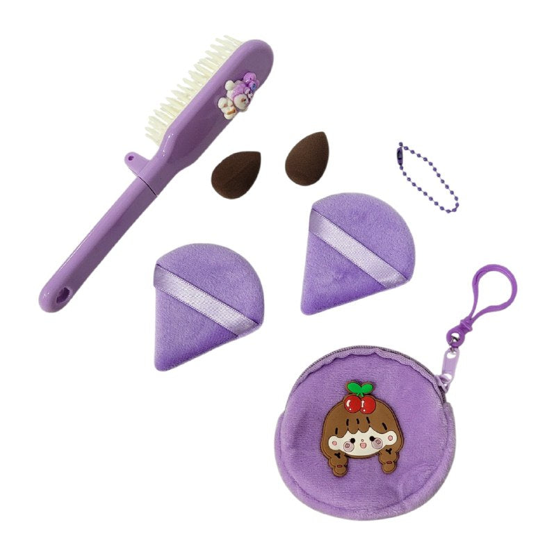 SET DE CUIDADO PERSONAL Y BELLEZA FACIAL 7PCS KISS LOVELY