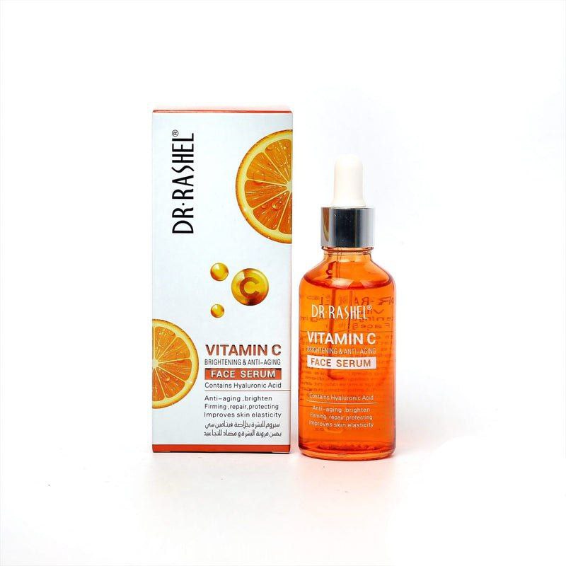 SUERO FACIAL CON VITAMINA C Y ACIDO HIALURONICO DR RASHEL 50ML