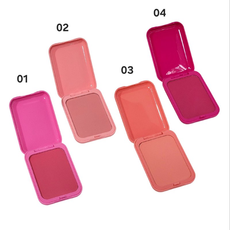 BLUSH DE MANTEQUILLA FUNDIDA DE LARGA DURACION MINISTAR 8G, 4 TONOS