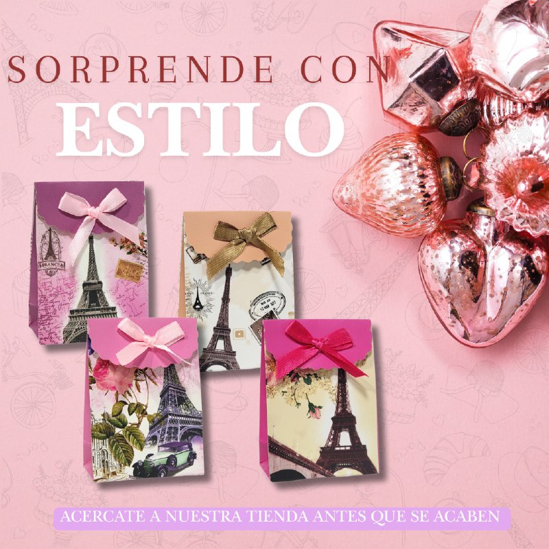 BOLSA DE REGALO MINI PEQUEÑA 7.5X10.5CM