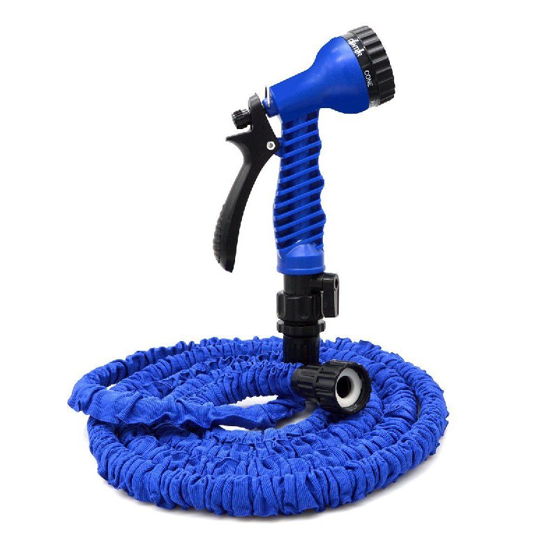 MANGUERA EXPANDIBLE FLEXIBLE CON BOQUILLA DE 7 FUNCIONES MAGIC HOSE 7.5M