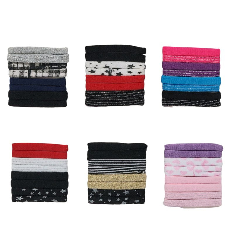 COLA PARA EL CABELLO ELEGANTES WAO PAQUETE DE 8UND, 6 ESTILOS