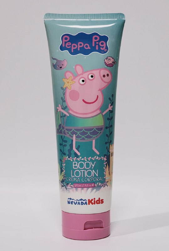 CREMA CORPORAL HIDRATANTE PARA NIÑAS DE PEPPA PIG NEVADA KIDS 470ML