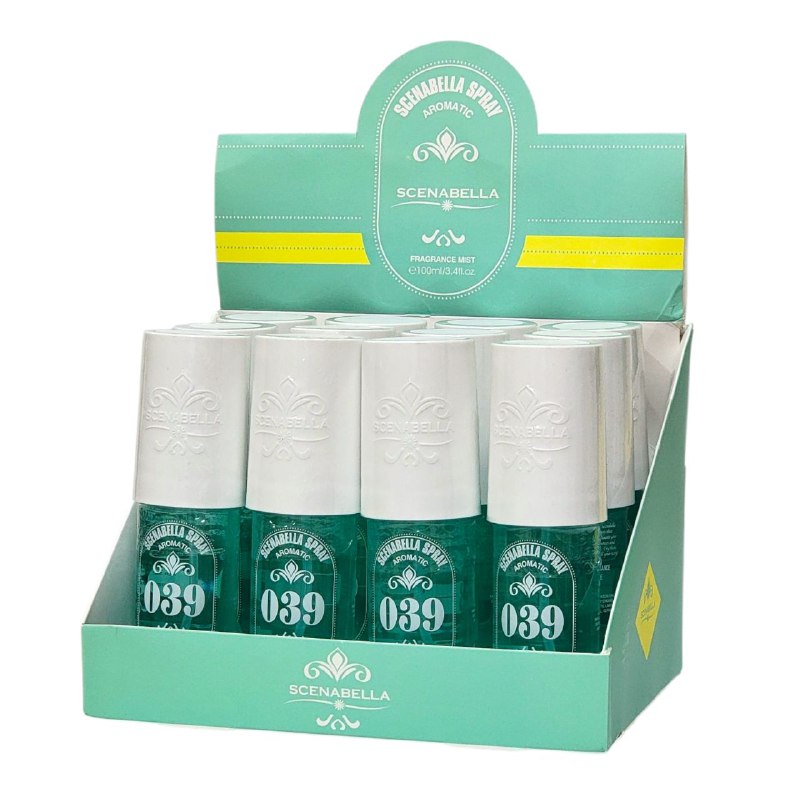 SPRAY PERFUMADO PARA EL CABELLO Y CUERPO SCENABELLA SPRAY AROMATIC 039 COCO, VAINILLA, ORQUIDEA, PRALINE Y SANDALO 100ML