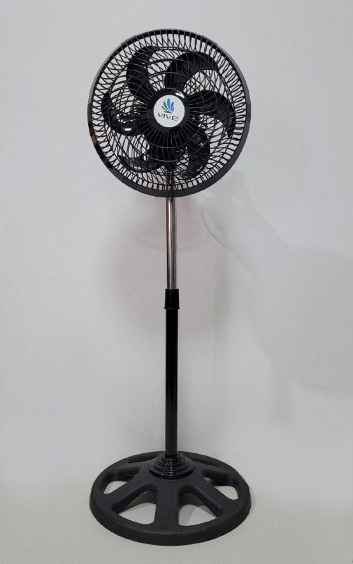 VENTILADOR DE PIE DE 10 PULGADAS DE 3 VELOCIDADES VIVE