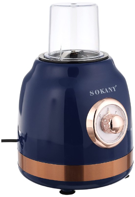 MAQUINA LICUADORA 2 EN 1, 500W, 2 VELOCIDADES SK-168 SOKANY 1500ML