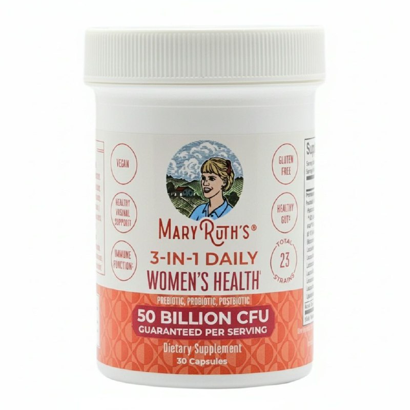 VITAMINAS EN CAPSULAS 3 EN 1 PARA MUJERES QUE COMBINA PREBIOTICOS, PROBIOTICOS Y POSTBIOTICOS MARYTRUTH 30UND