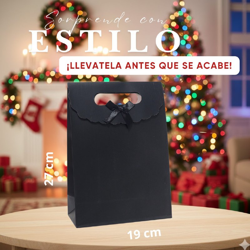 BOLSA DE REGALO MEDIANO 19X27CM