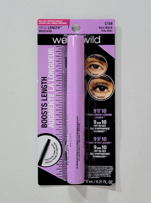 MASCARA PARA PESTAÑAS WET N WILD 6ML