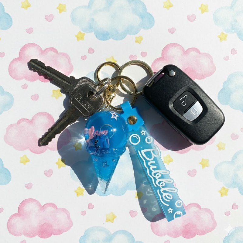 LLAVEROS DE ARENA MOVEDIZA LIQUIDA, 6 ESTILOS DISPONIBLES