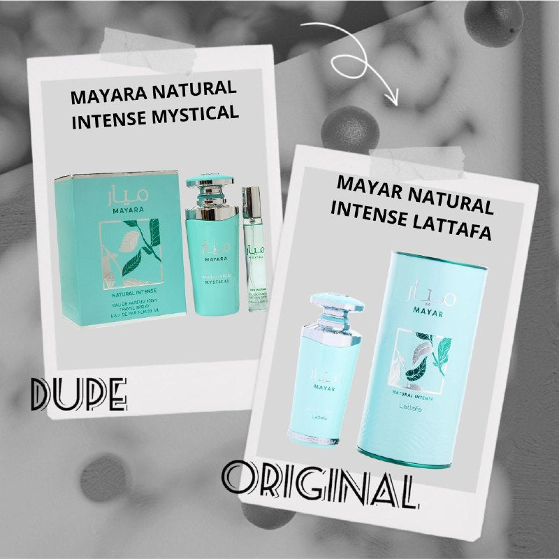 MAYARA NATURAL INTENSE MYSTICAL EDP 100ML (M) (AROMA SIMILAR LATTAFA MAYAR NATURAL INTENSE)
