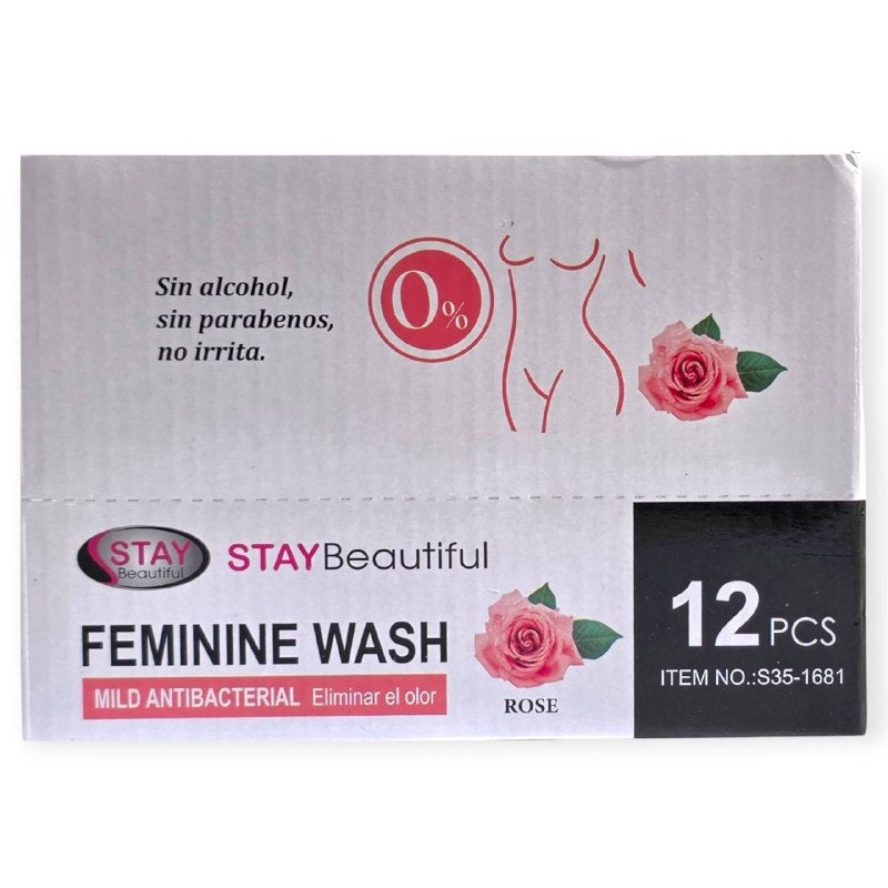 JABON EN LIQUIDO INTIMO DE MUJER CON ESENCIA DE ROSA STAY BEAUTIFUL 40G