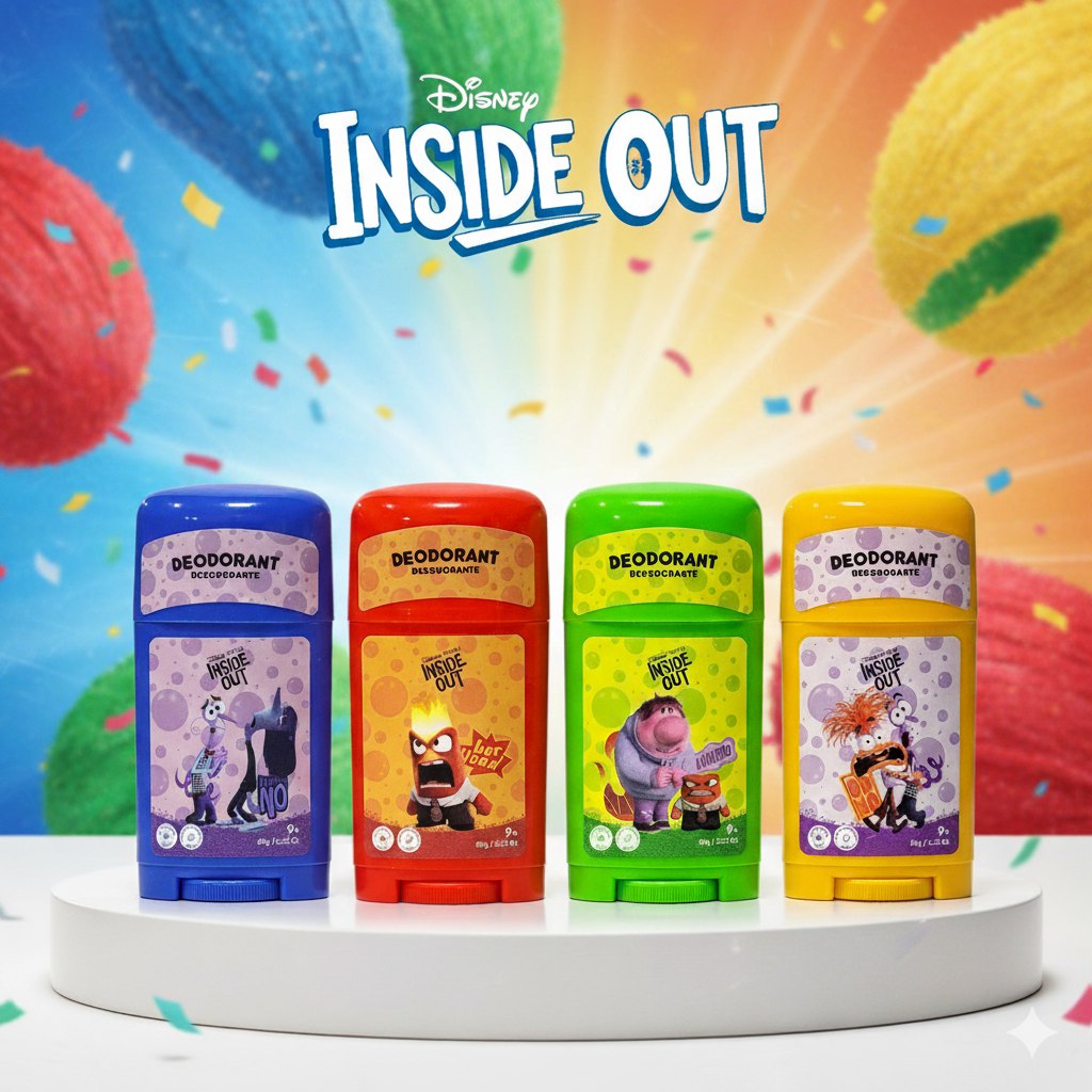 DESODORANTE PARA NIÑOS DE INTENSAMENTE 60G