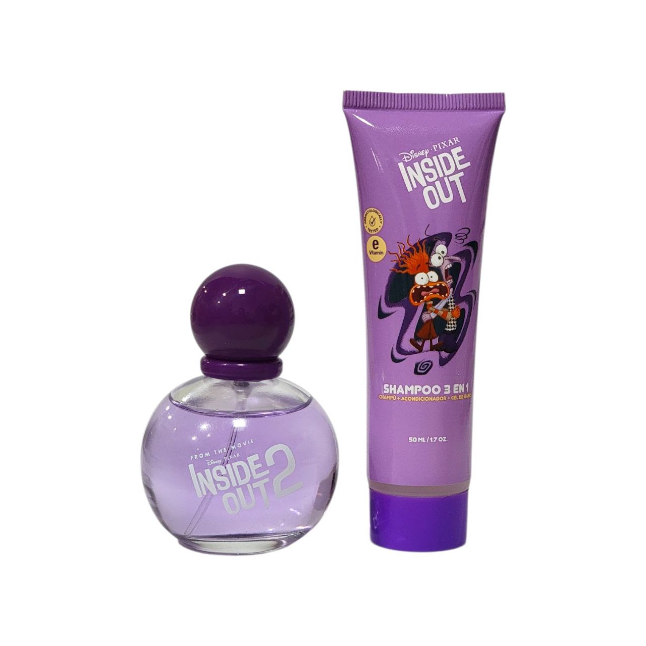 SET DE SHAMPOO 3 EN 1 Y PERFUME DE NIÑA INTENSAMENTE EDT 50ML X 2PCS (M)