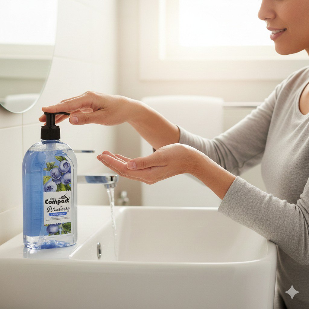 JABON PARA MANOS CON EXTRACTO DE ARANDANO ULTRA COMPACT 500ML