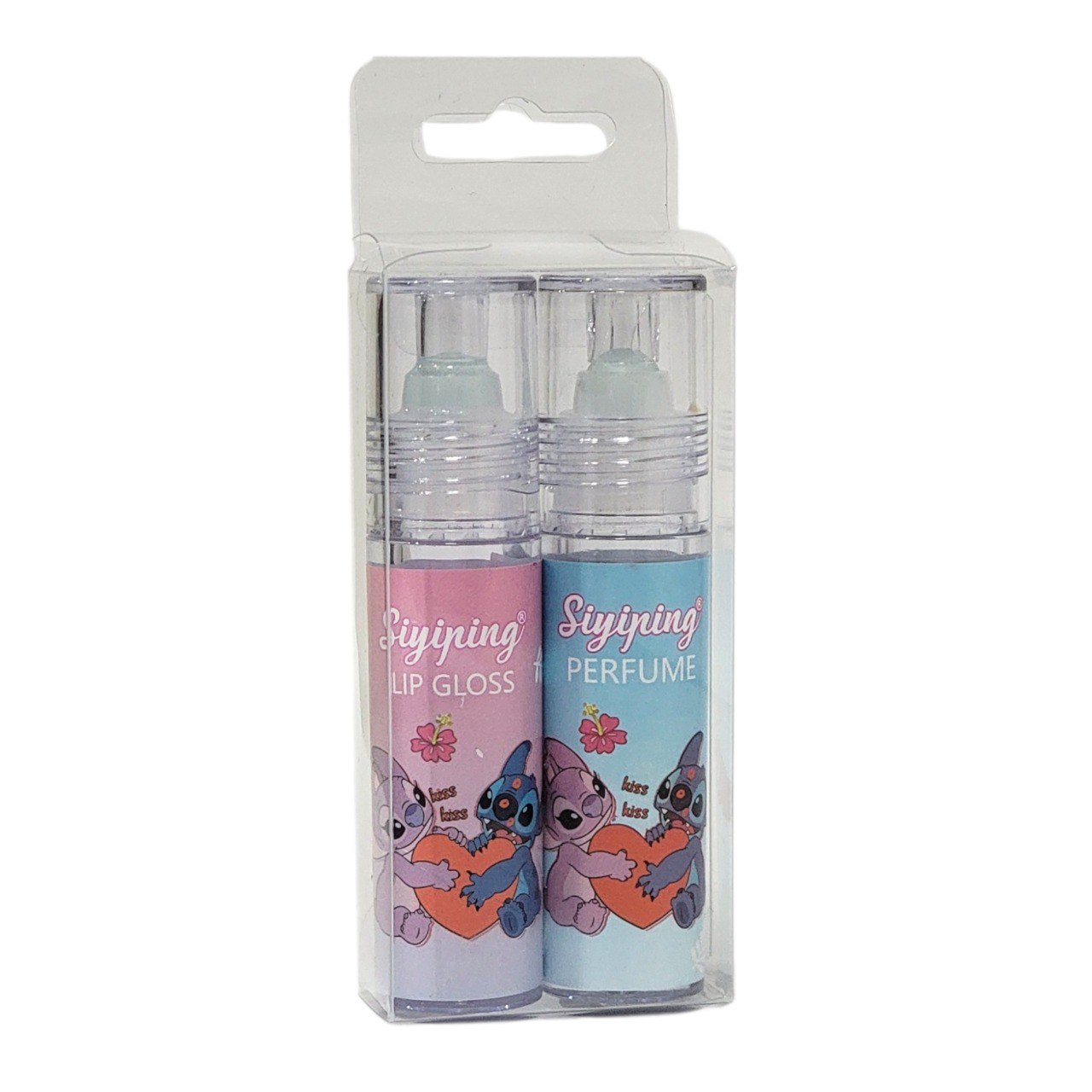 BRILLO LABIAL LIP CON AROMA SIMILAR YARA, LIP LABIAL PERFUMADO HIDRATANTE EN SET DE 2 PIEZAS SIYIPING