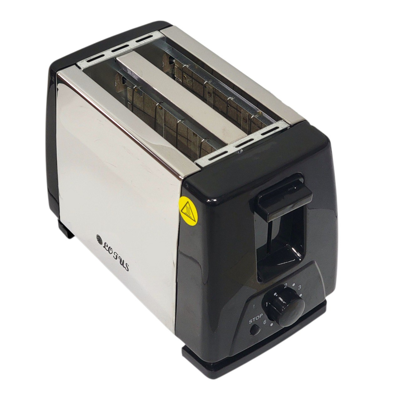 MAQUINA TOSTADORA LT-2120 DE ACERO INOXIDABLE LOTUS 11X16X22CM