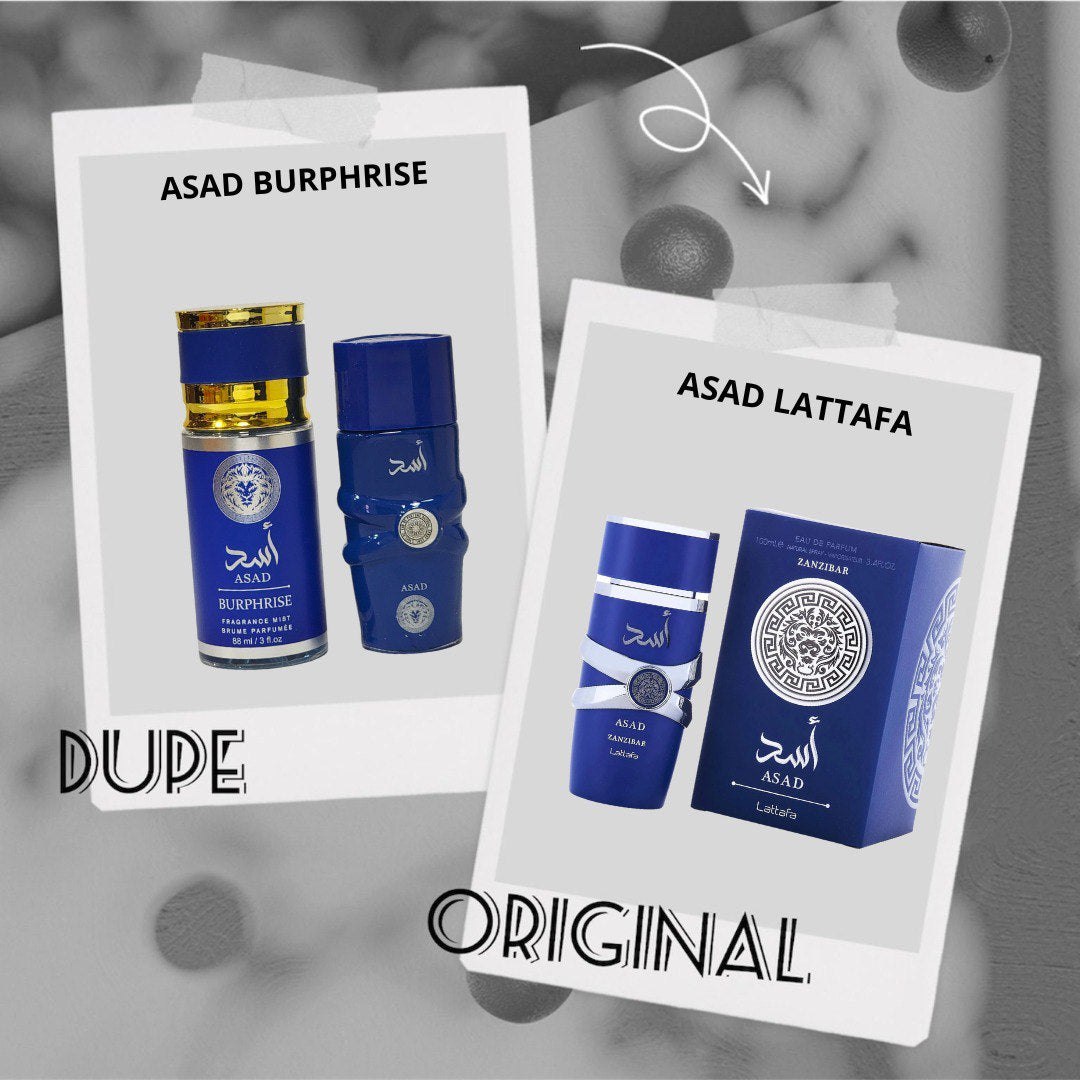 MINI SET ASAD BURPHRISE SPLASH 88ML PERFUME 35ML (H) (AROMA SIMILAR A ASAD LATTAFA)