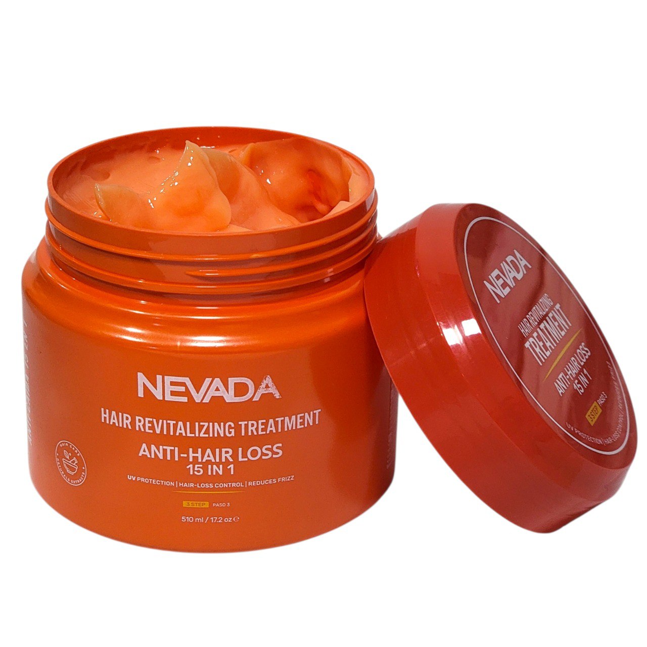 TRATAMIENTO PARA EL CABELLO ANTICAIDA 15 EN 1 DE QUERATINA NEVADA 510ML