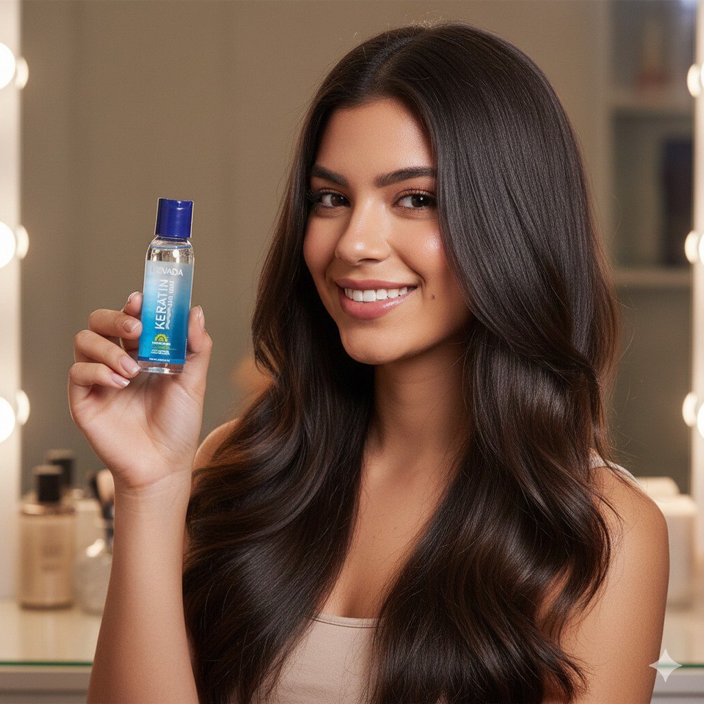 BRILLO PARA EL CABELLO CON QUERATINA NEVADA 60ML