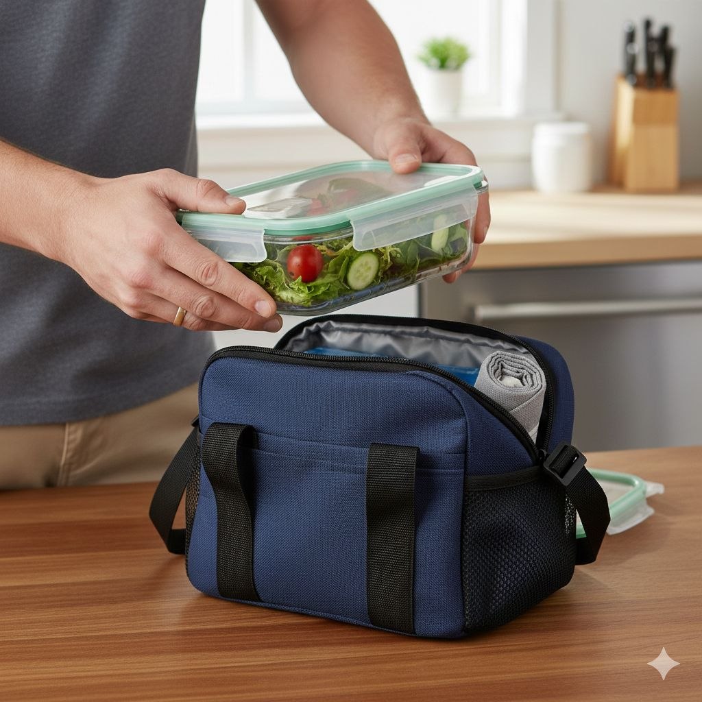 RECIPIENTE PANA CONTENEDOR HERMETICO DE VIDRIO LOTUS 8X18X23CM