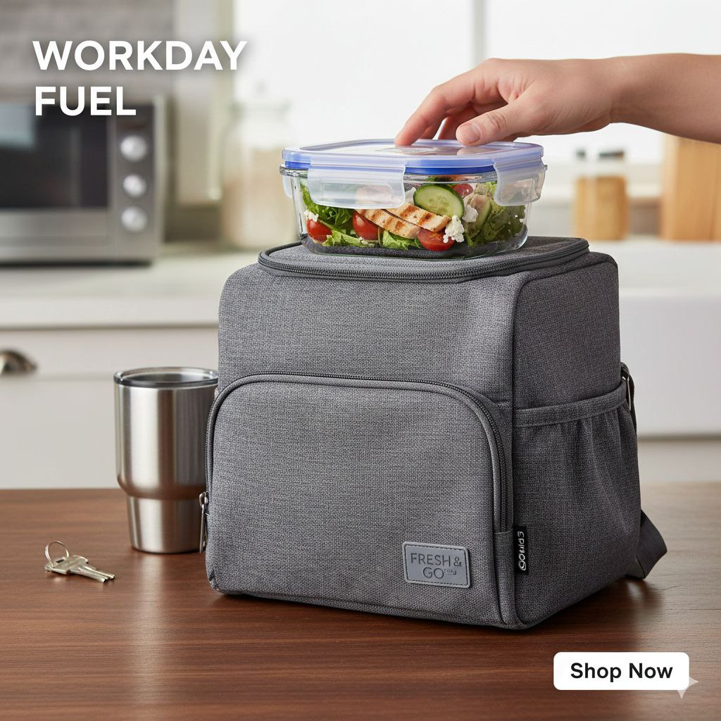 RECIPIENTE PANA CONTENEDOR HERMETICO DE VIDRIO LOTUS 6X13X13CM