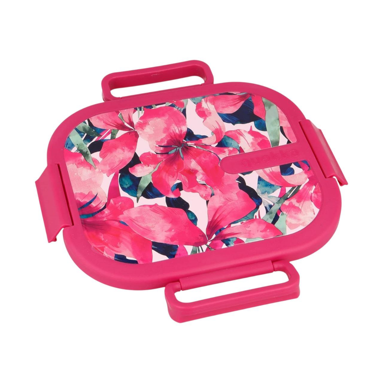 LONCHERA DE ALTA CALIDAD EN COLOR ROSA QUOKKA 8X17X19CM