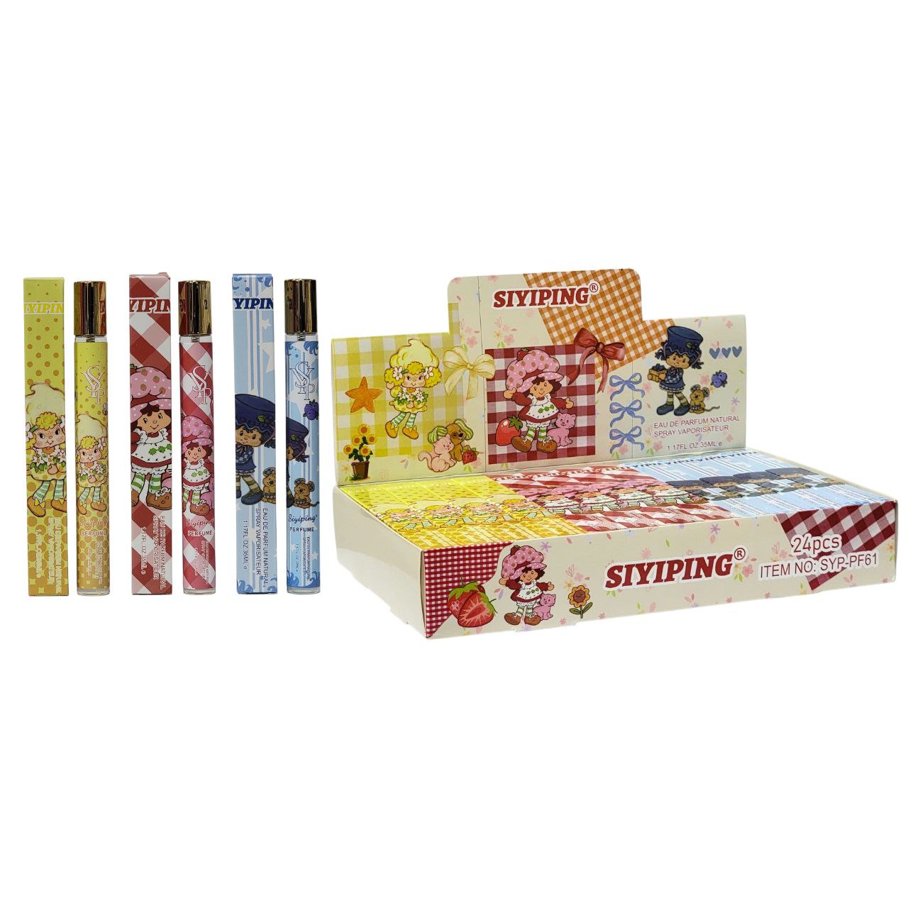 PERFUME EN TUBO PARA NIÑA DE ROSITA FRESITA Y AMIGOS SIYIPING EDP 35ML